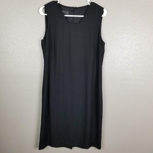 Spenser Jeremy Sleeveless Black Sheath Dress Sz12